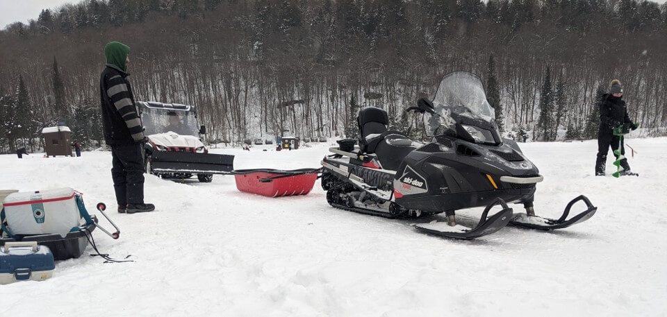 Photo de couverture - L’équipement de la pêche sur glace